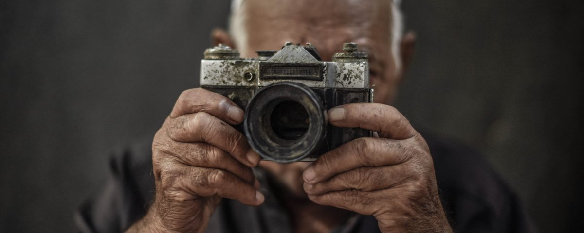 Abed Zaqout, der älteste Fotograf in Gaza